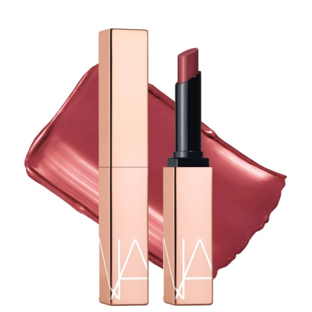 NARS Afterglow Sensual Shine Hydrating Lipstick Turned On $32 Sephora New Box